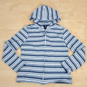 Limited Too Striped Hoodie Girls Sz L